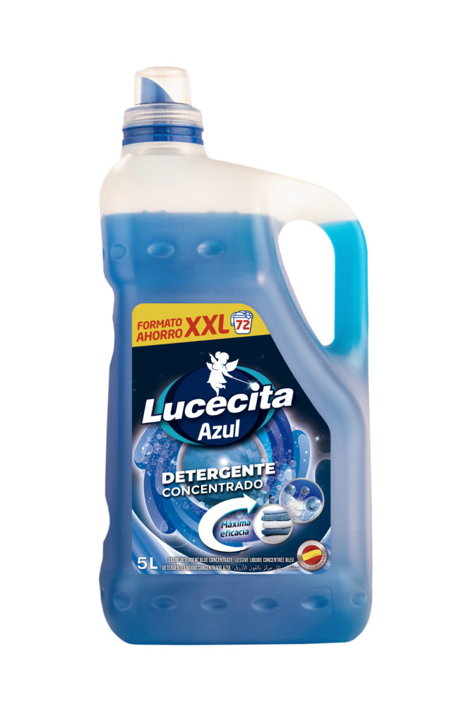 Detergente Líquido Concentrado Azul Lucecita KIRIKO.