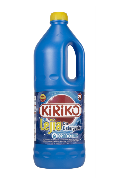 Lejía Con Detergente 2000 ml KIRIKO.