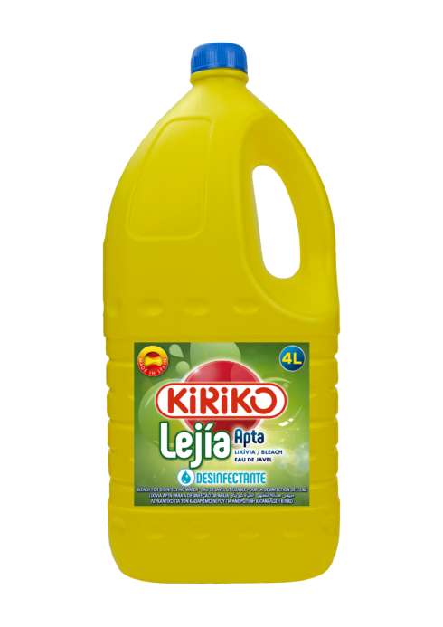 Lejía Apta 4000 ml KIRIKO.