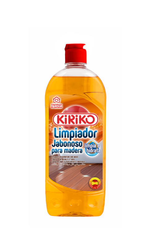 Limpiador Jabonoso Muebles Y Madera 750 ml KIRIKO.