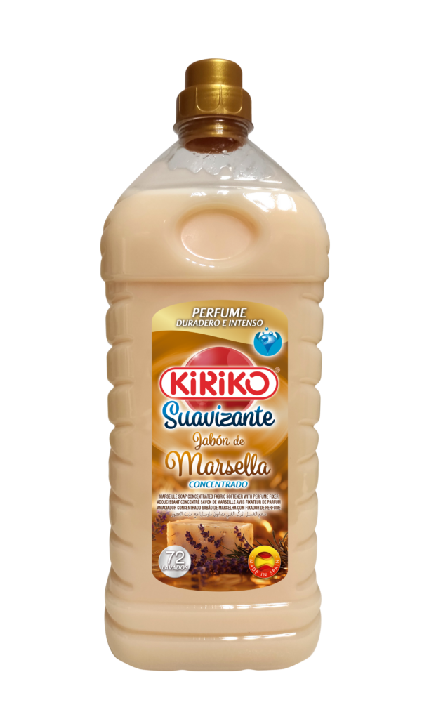 Suavizante Concentrado Jabón de Marsella 2000 ml KIRIKO.