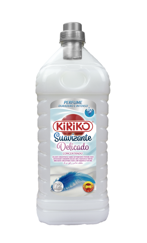 Suavizante Concentrado Delicado Con Microcápsulas 2000 ml KIRIKO.