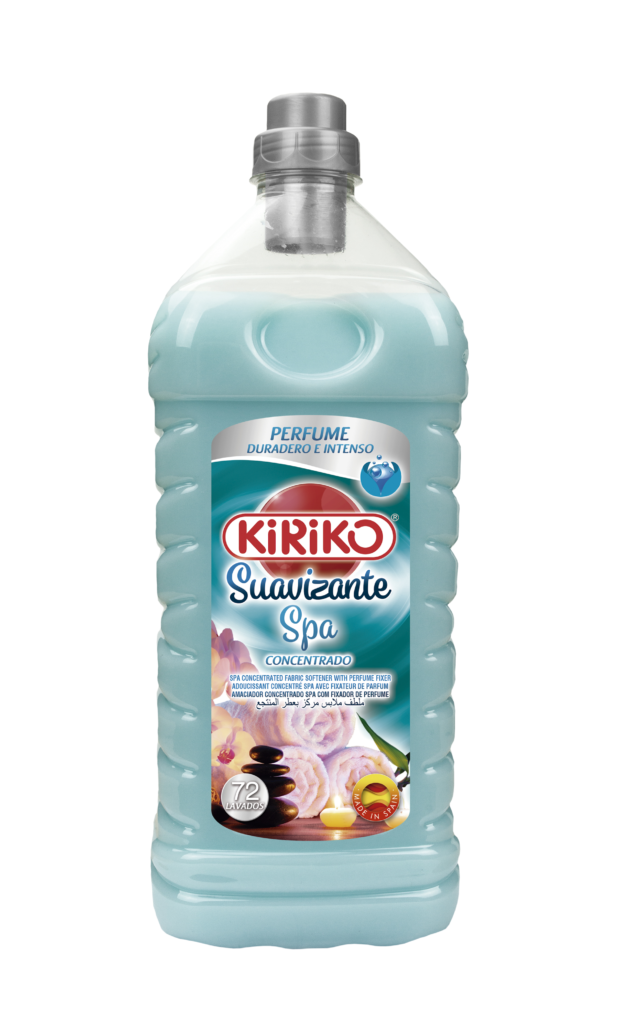 Suavizante Concentrado Spa Con Microcápsulas 2000 ml KIRIKO.