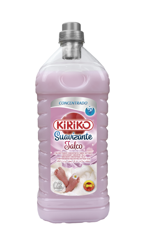 Suavizante Concentrado Talco 2000 ml KIRIKO.