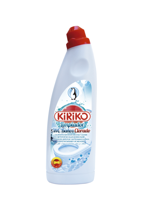 Limpiador Wc Baños Clorado 750 ml KIRIKO.