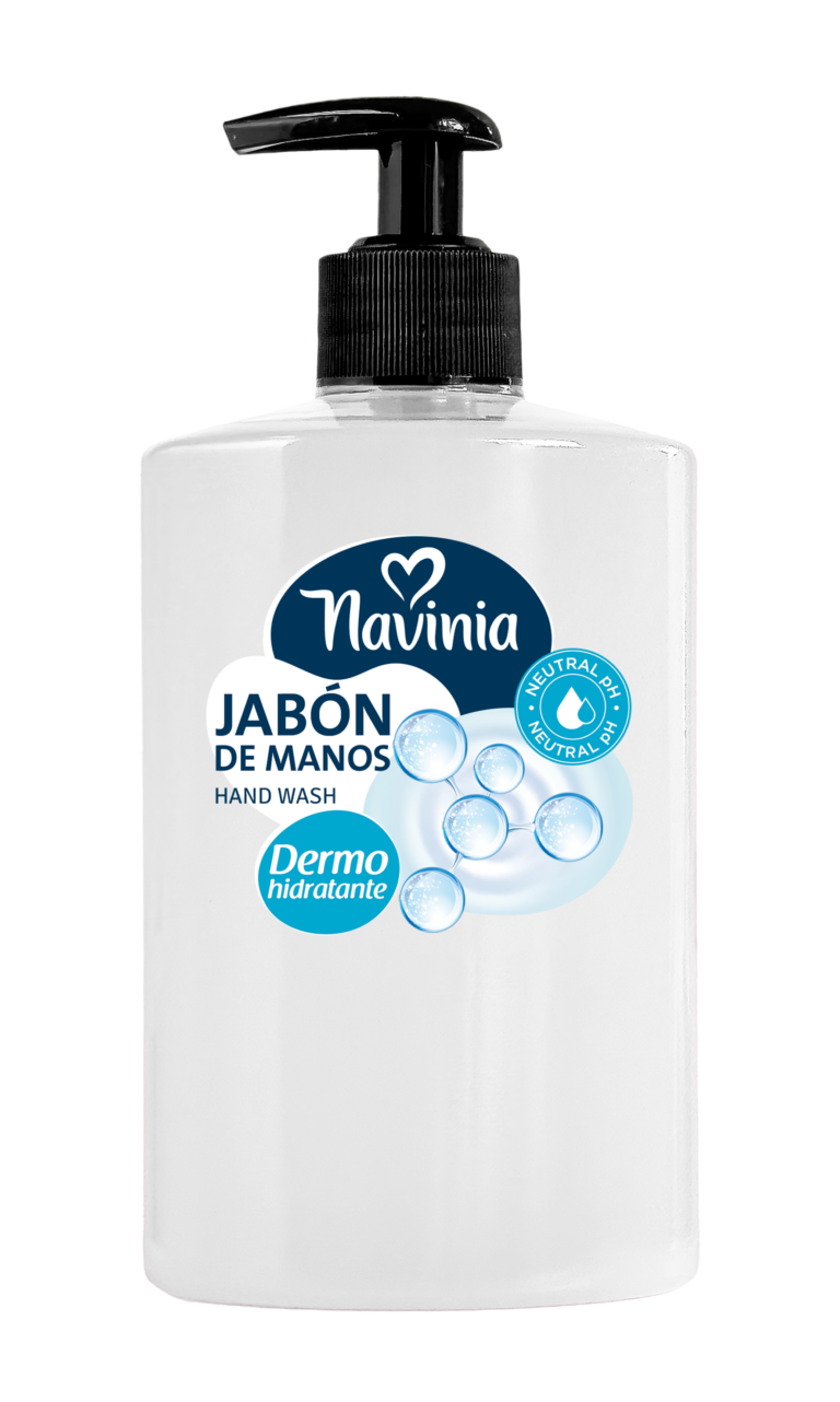 Navinia Jabón de Manos Dermo Hidratante con pH Neutro (500 ml) KIRIKO.