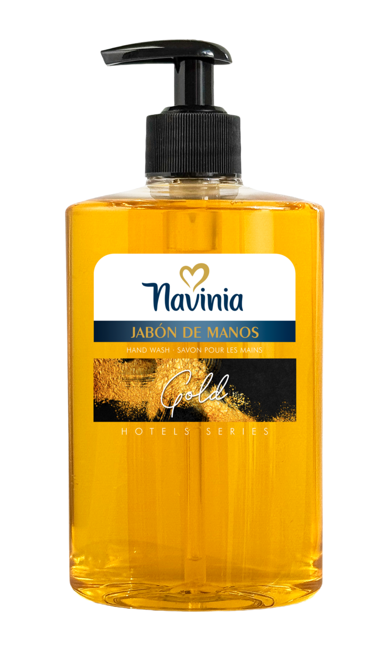 Navinia Jabón de Manos Gold – Hotel Series 500 ml KIRIKO.