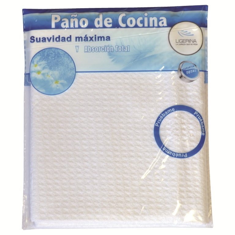 PANO COCINA MICROFIBRA BLANCO.