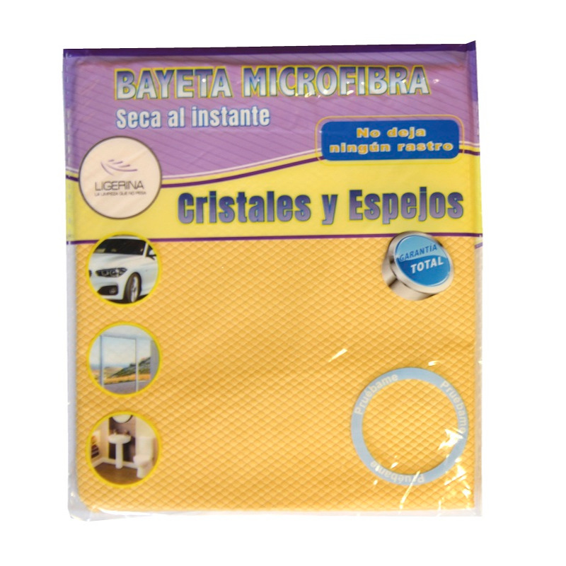 BAYETA MICROFIBRA CRISTALES Y ESPEJOS LIGERINA.
