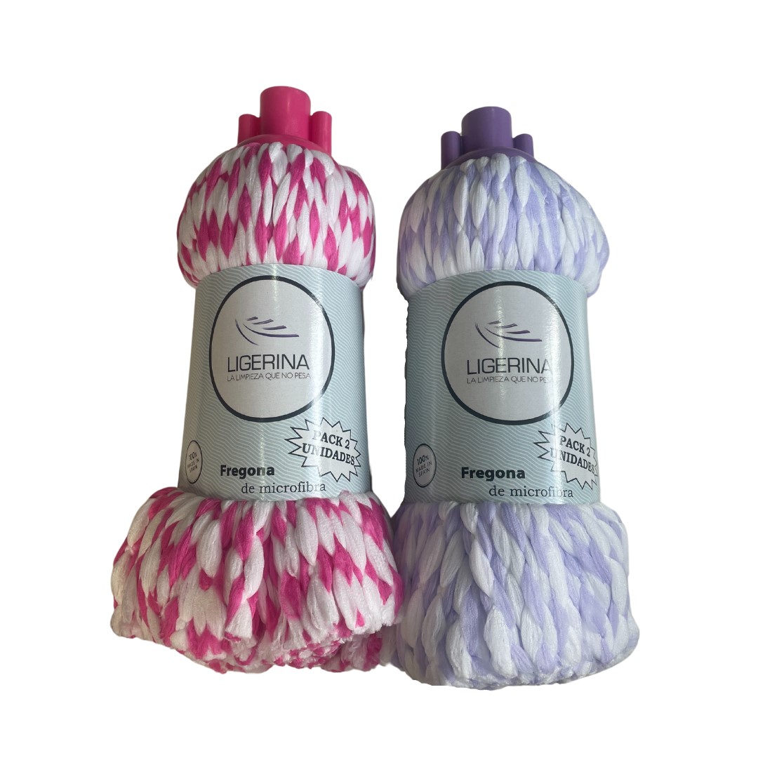 LIGERINA DUPLOFregona Microfibra 100% NEWMOP.