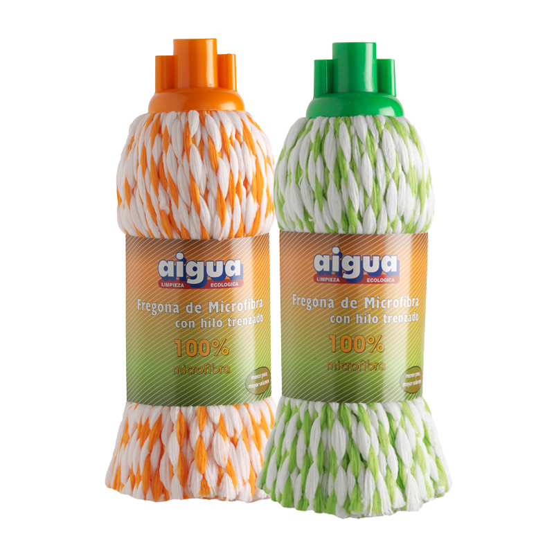 FREGONA MICROFIBRA TRENZADA COLORES SURTIDOS.